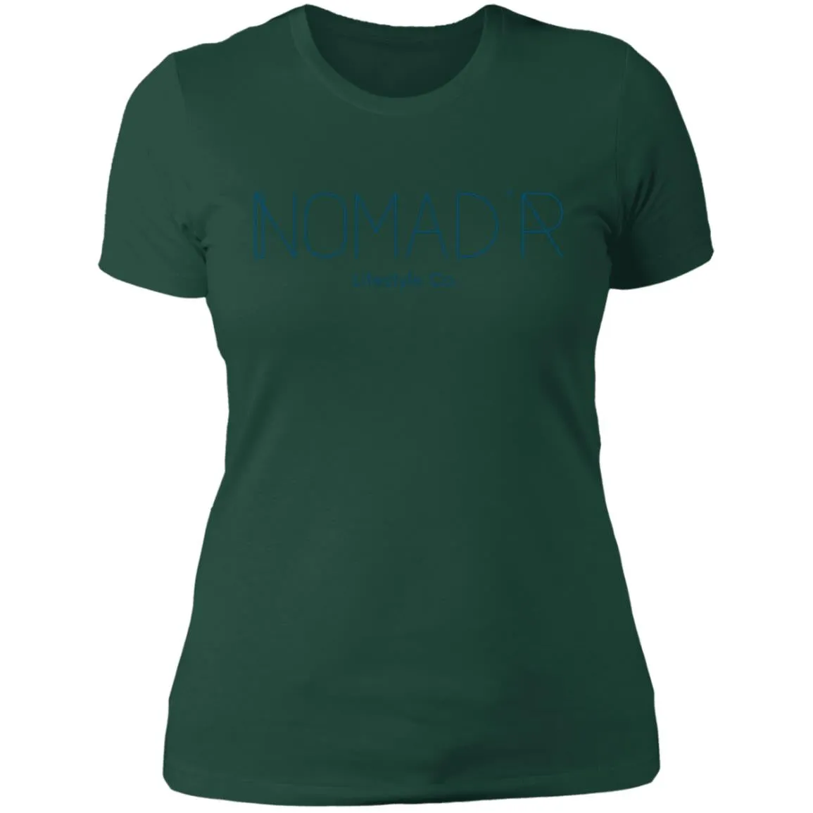 "NOMAD'R- NAVY" Ladies' Boyfriend T-Shirt