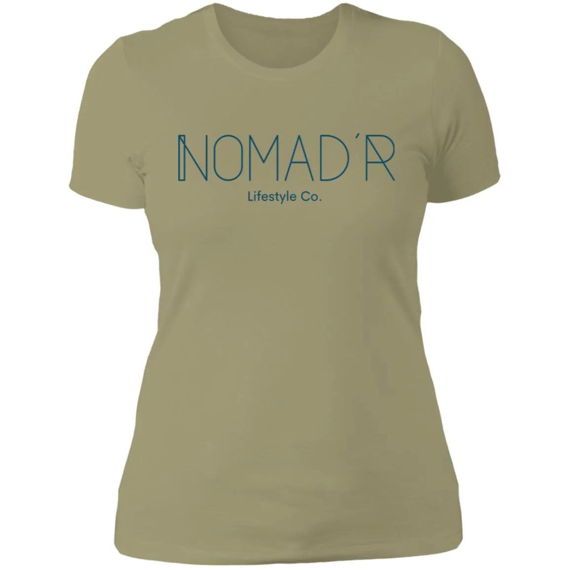 "NOMAD'R- NAVY" Ladies' Boyfriend T-Shirt