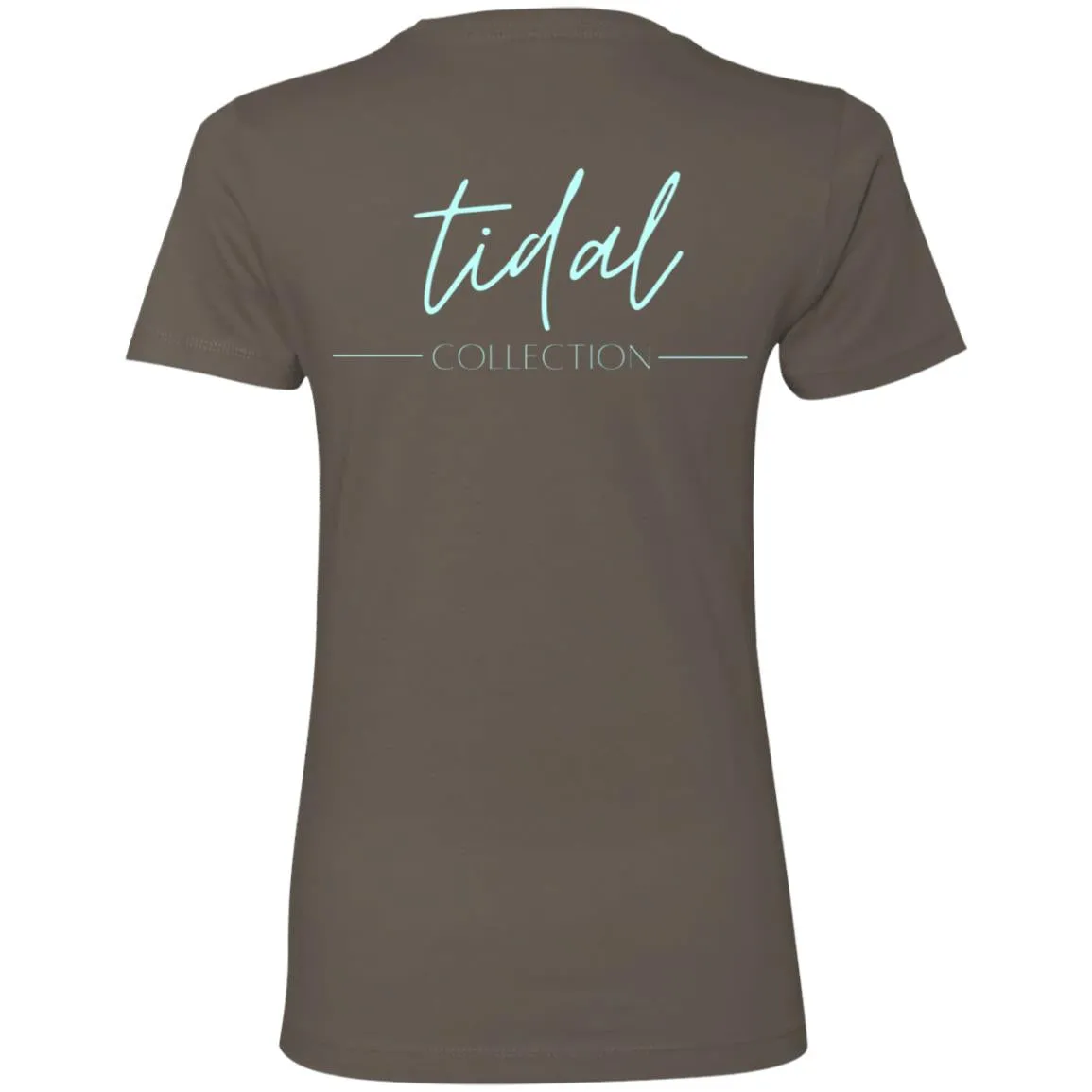 "Small Hook- AQUA" Ladies' Boyfriend T-Shirt