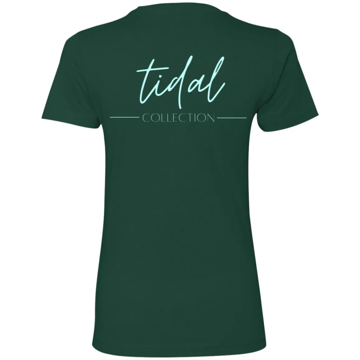 "Small Hook- AQUA" Ladies' Boyfriend T-Shirt