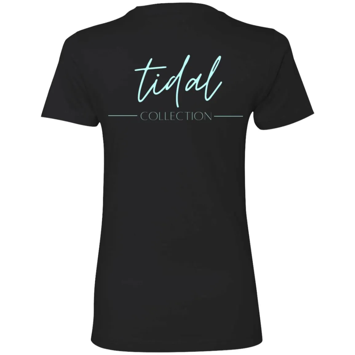 "Small Hook- AQUA" Ladies' Boyfriend T-Shirt