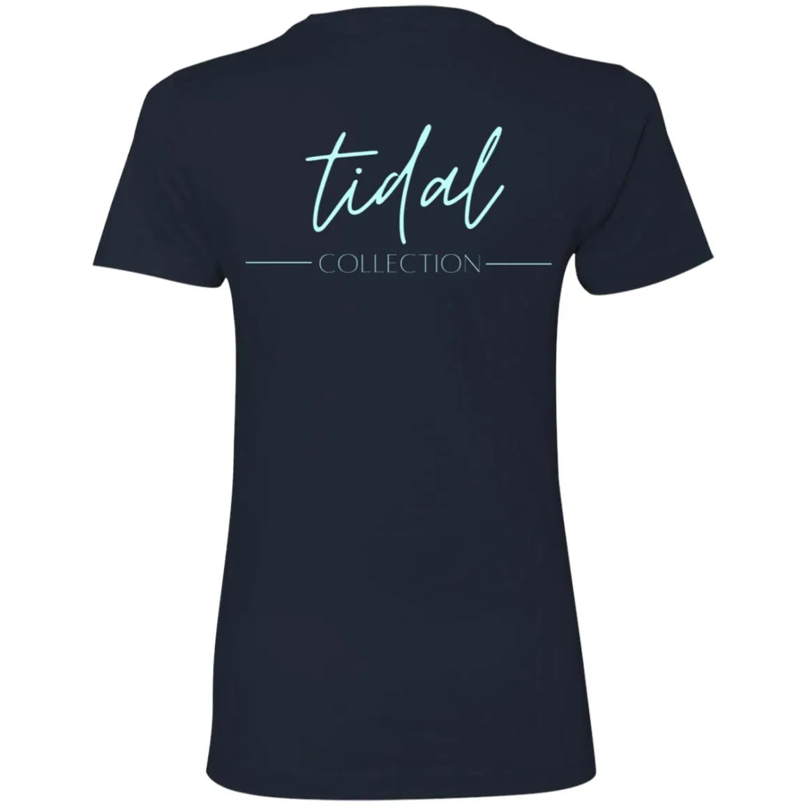 "Small Hook- AQUA" Ladies' Boyfriend T-Shirt