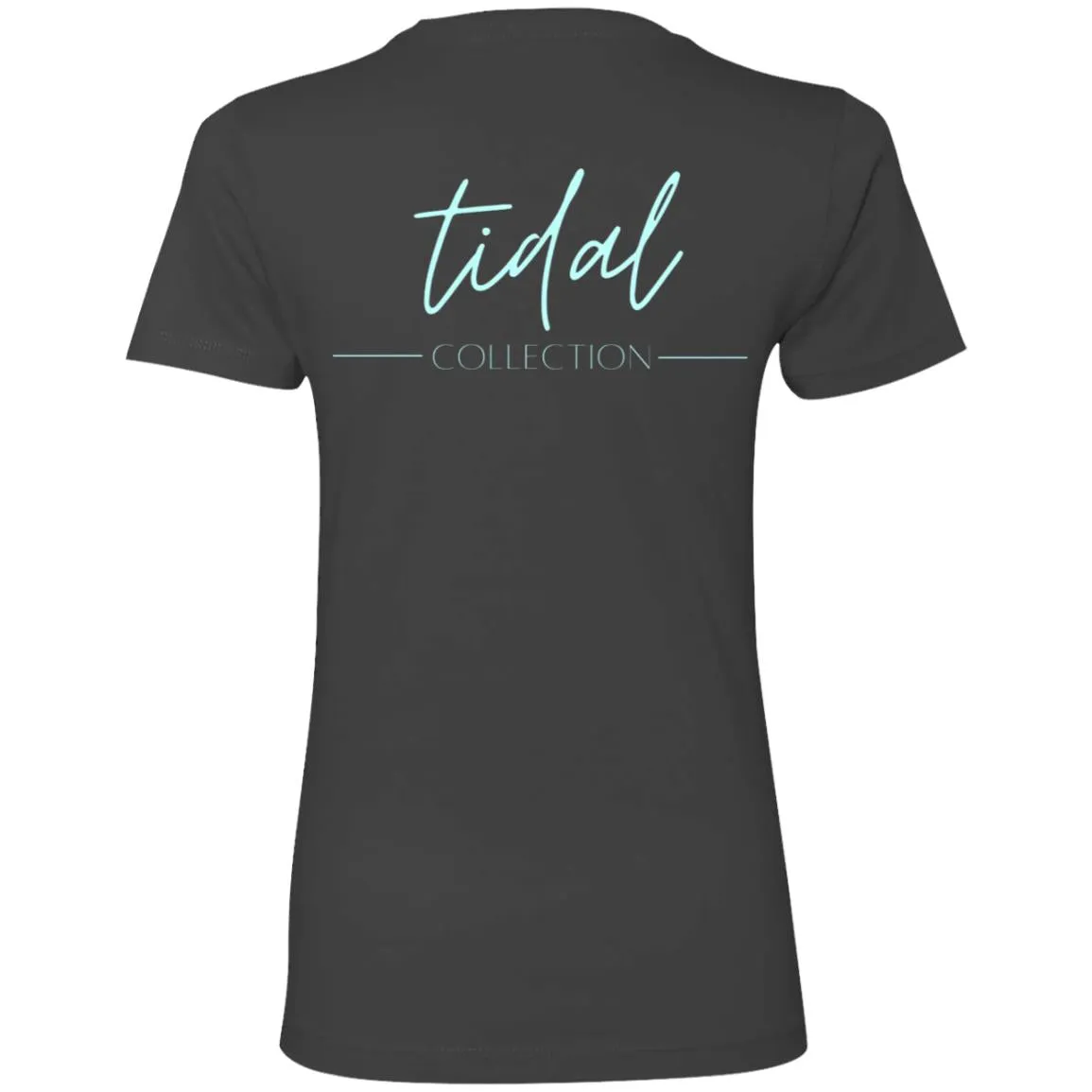 "Small Hook- AQUA" Ladies' Boyfriend T-Shirt