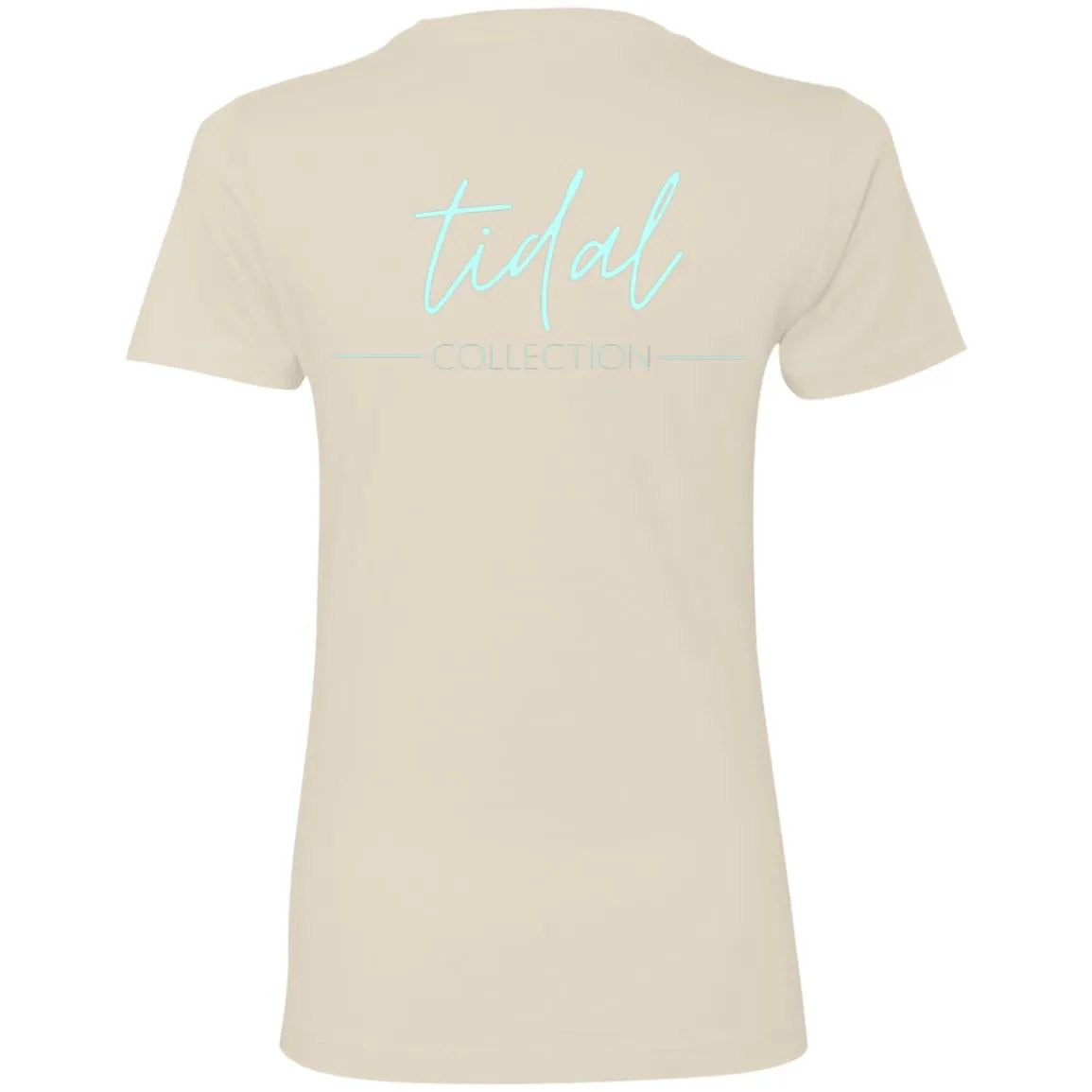 "Small Hook- AQUA" Ladies' Boyfriend T-Shirt