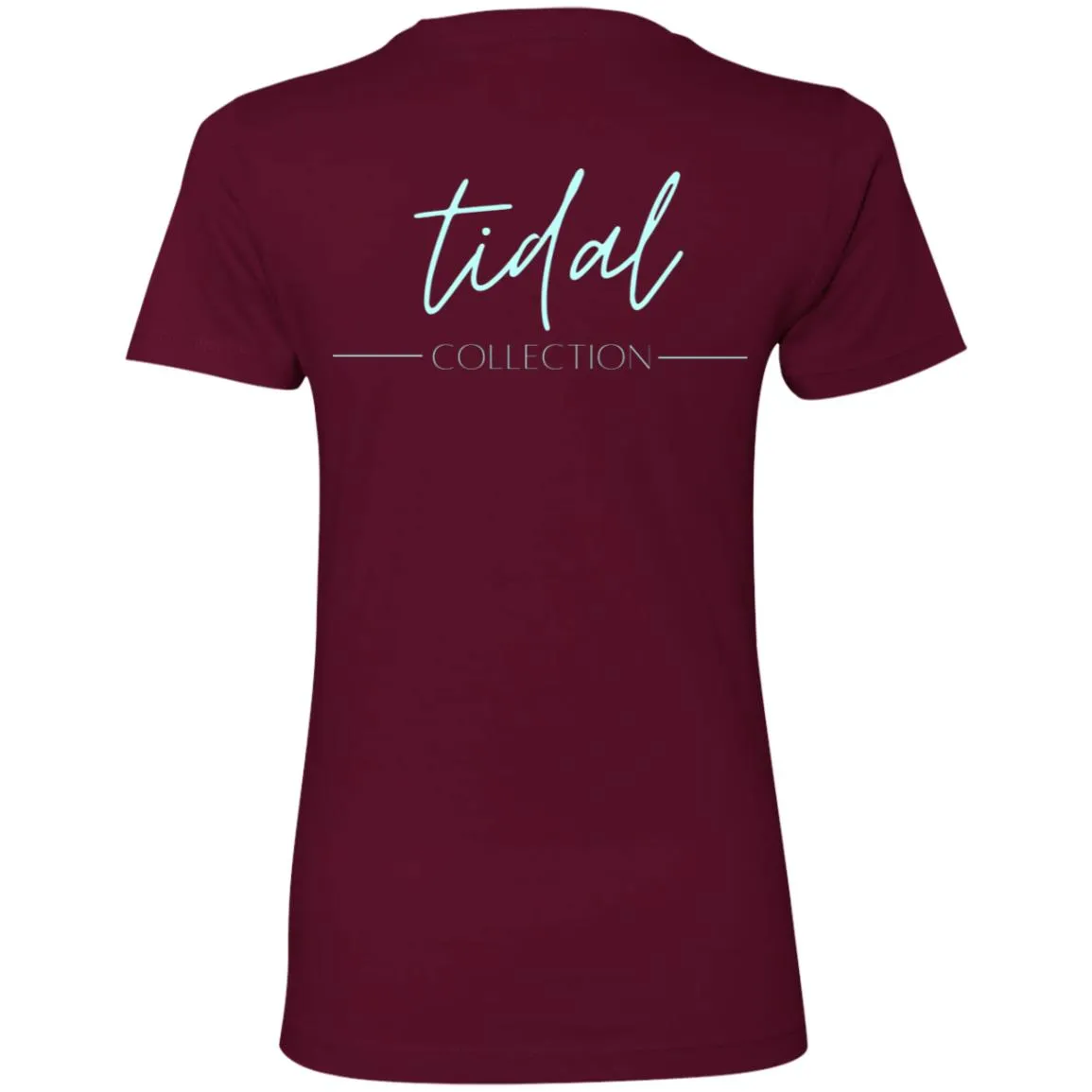 "Small Hook- AQUA" Ladies' Boyfriend T-Shirt