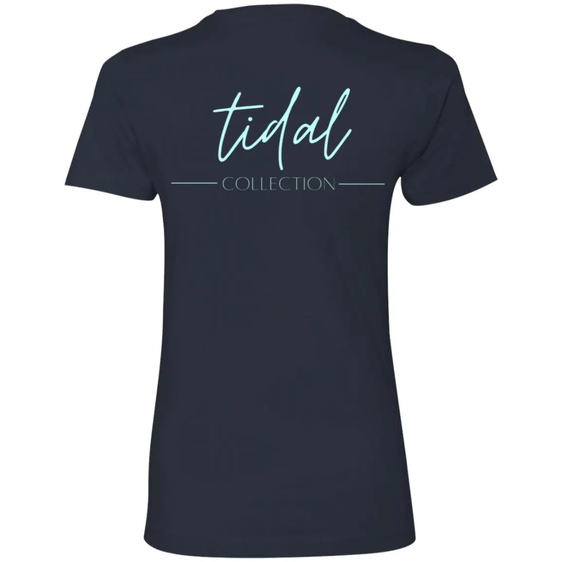 "Small Hook- AQUA" Ladies' Boyfriend T-Shirt