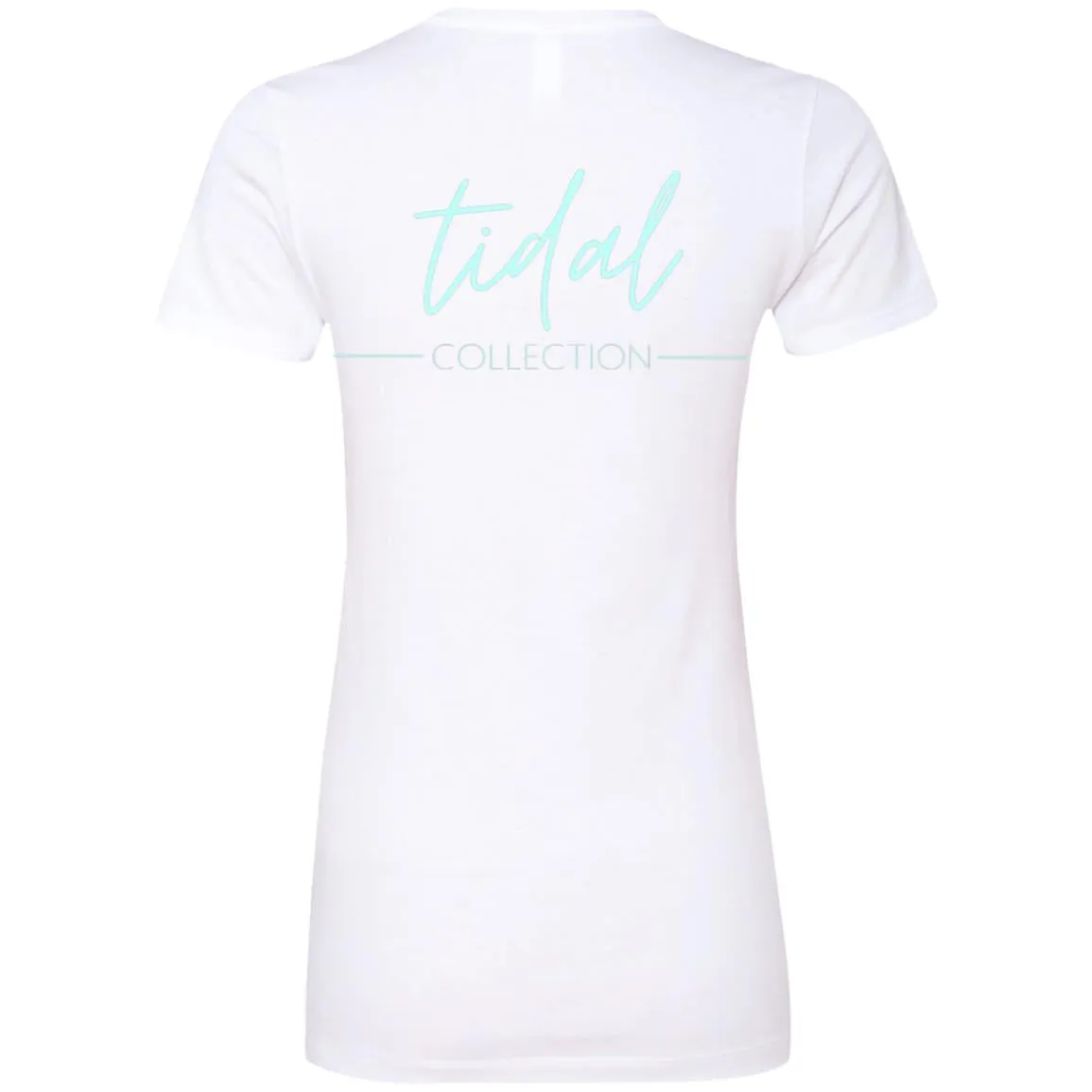 "Small Hook- AQUA" Ladies' Boyfriend T-Shirt