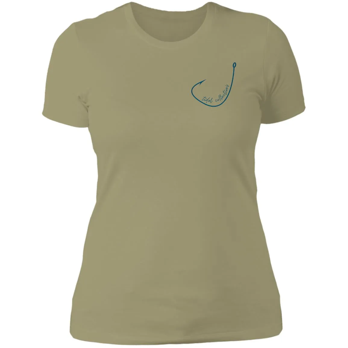 "Small Hook- NAVY" Ladies' Boyfriend Tee