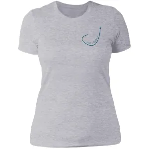 "Small Hook- NAVY" Ladies' Boyfriend Tee