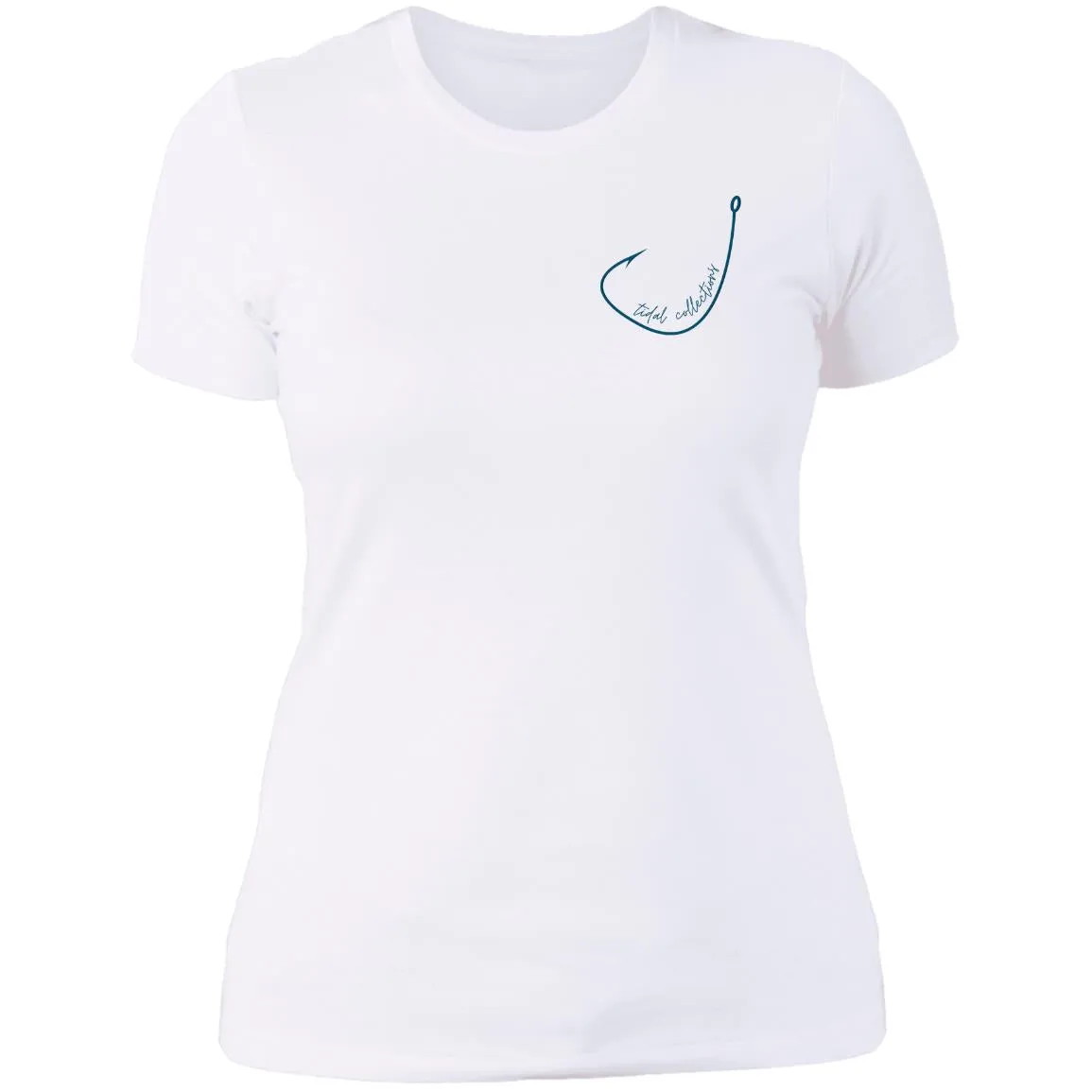 "Small Hook- NAVY" Ladies' Boyfriend Tee