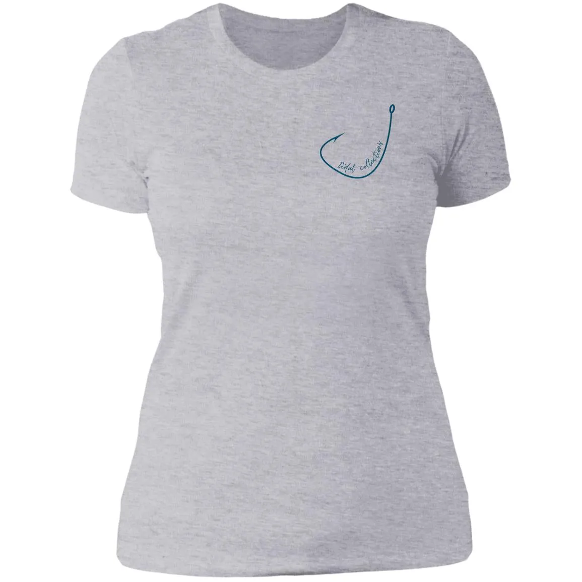 "Small Hook- NAVY" Ladies' Boyfriend Tee