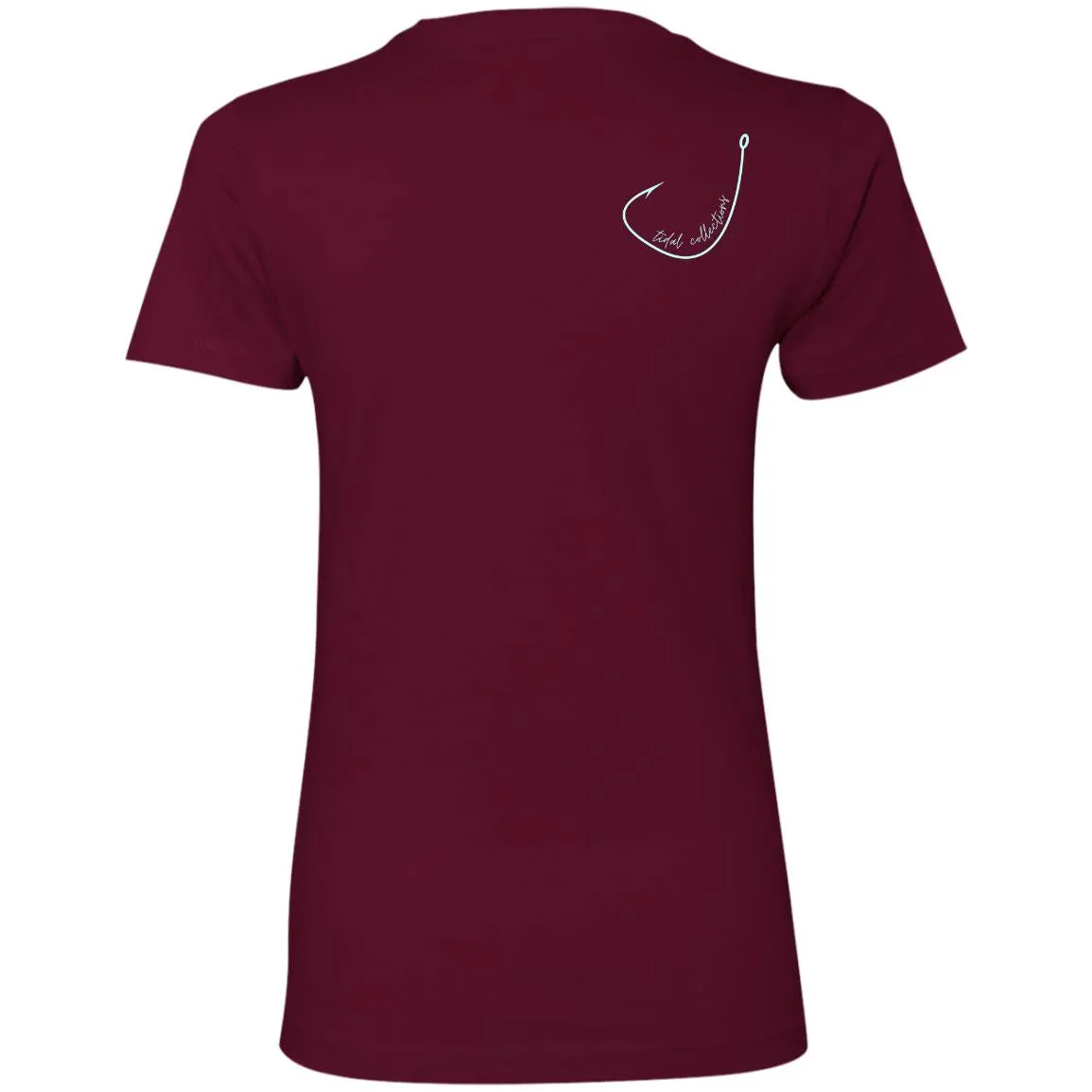 "Tidal Collection- AQUA" Ladies' Boyfriend T-Shirt