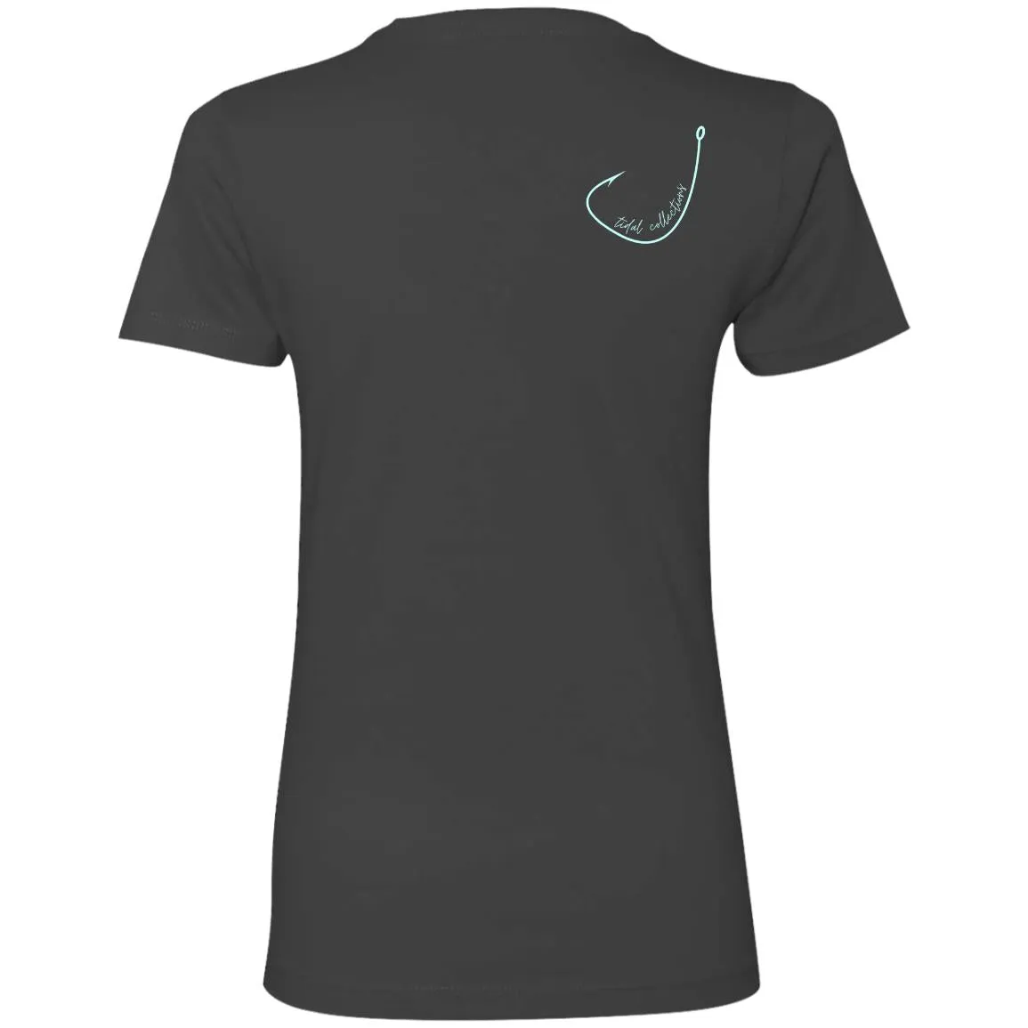 "Tidal Collection- AQUA" Ladies' Boyfriend T-Shirt