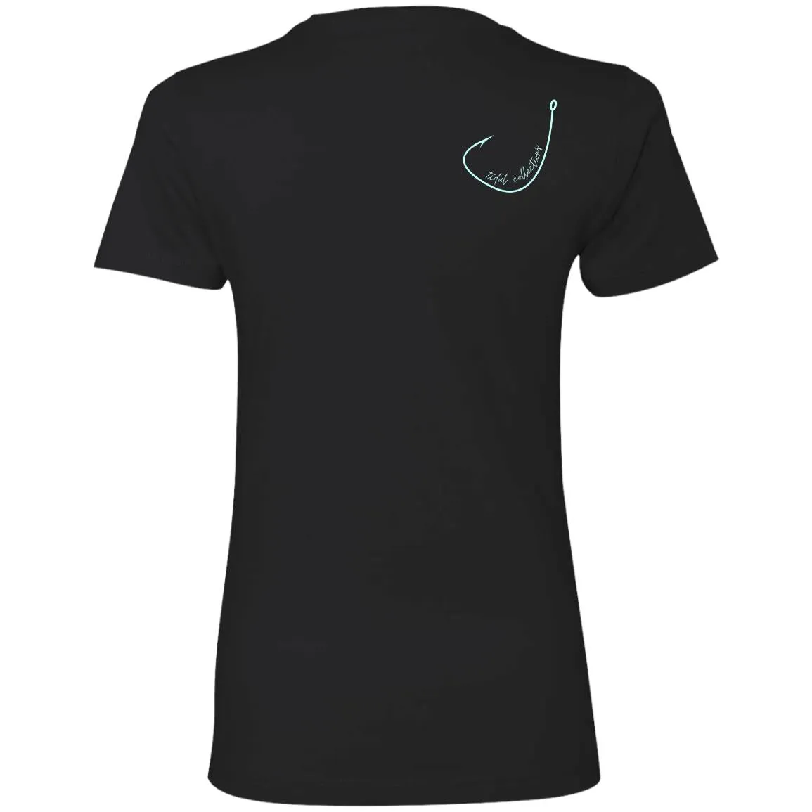 "Tidal Collection- AQUA" Ladies' Boyfriend T-Shirt