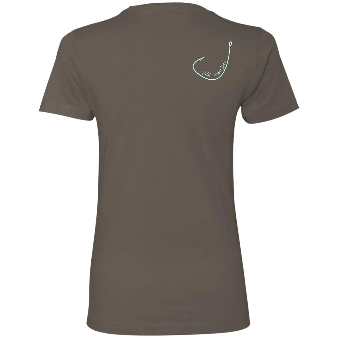 "Tidal Collection- AQUA" Ladies' Boyfriend T-Shirt