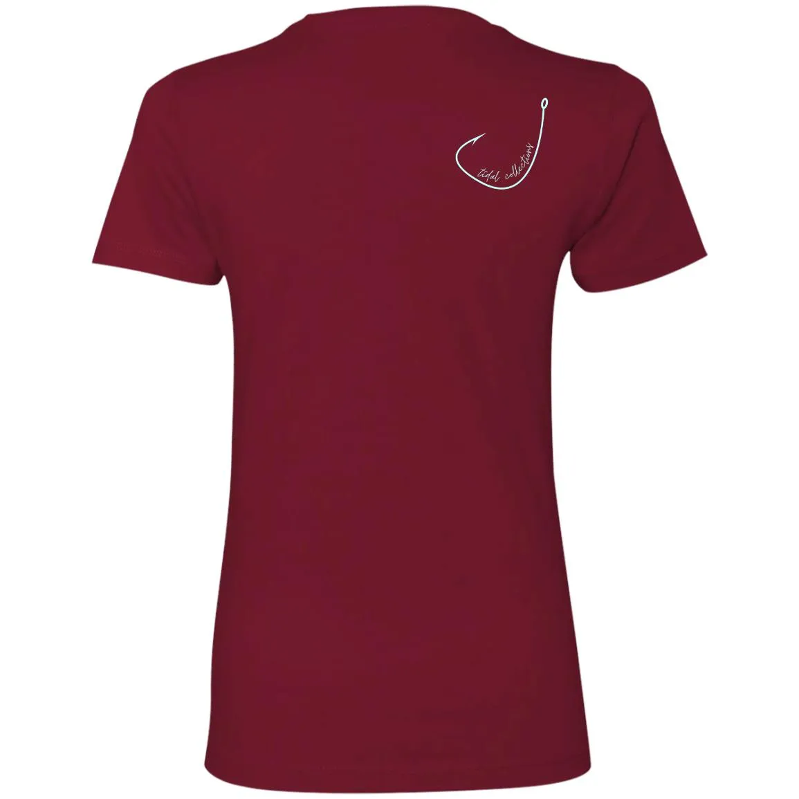 "Tidal Collection- AQUA" Ladies' Boyfriend T-Shirt