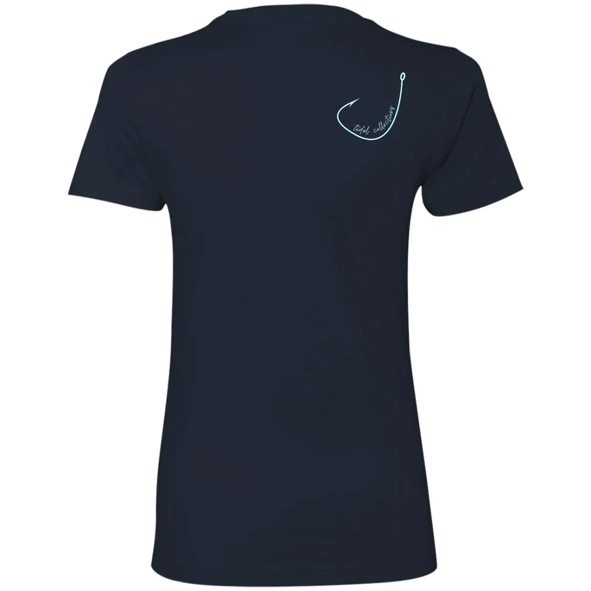 "Tidal Collection- AQUA" Ladies' Boyfriend T-Shirt