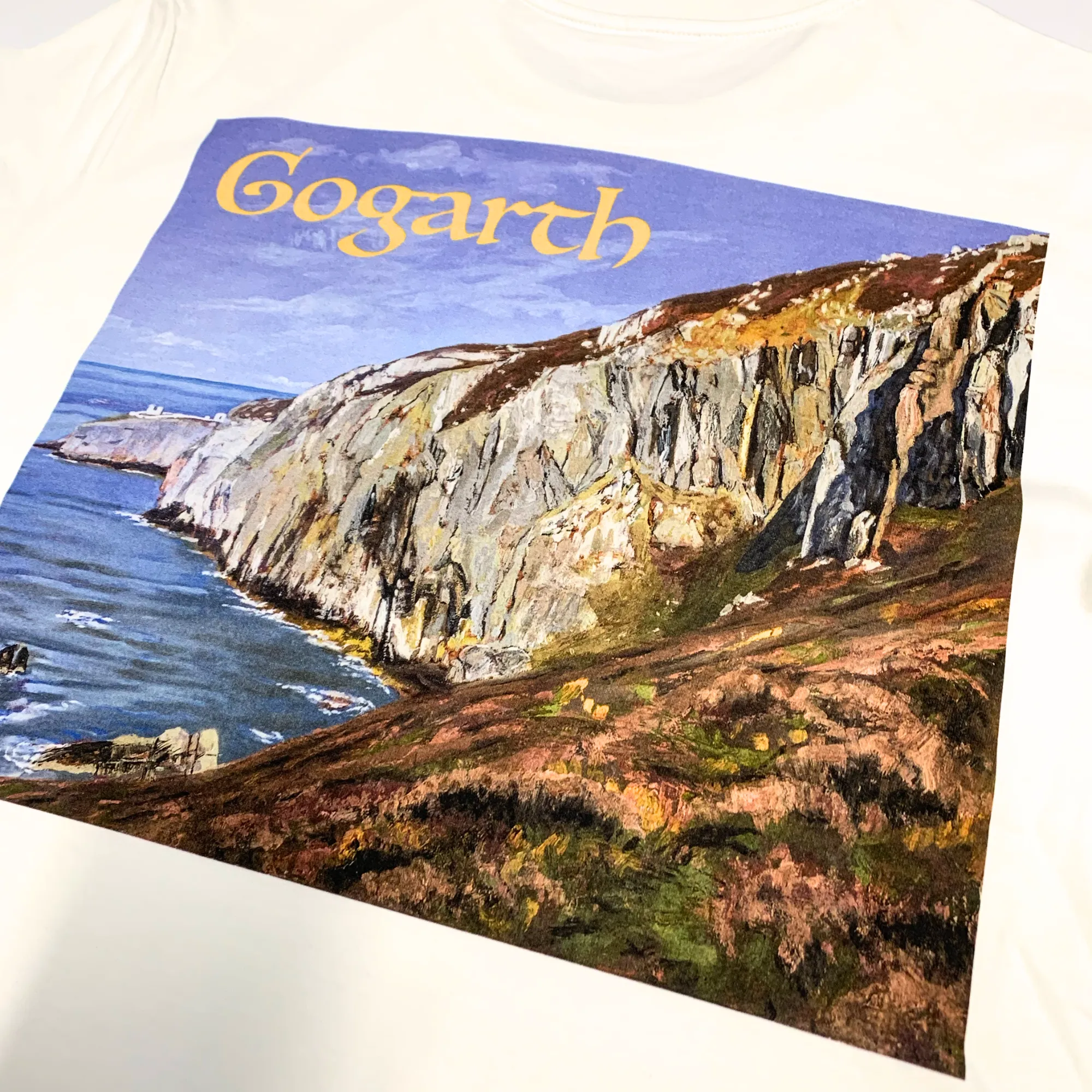 Rock Run Gogarth Graphic Organic Cotton T-Shirt - Unisex