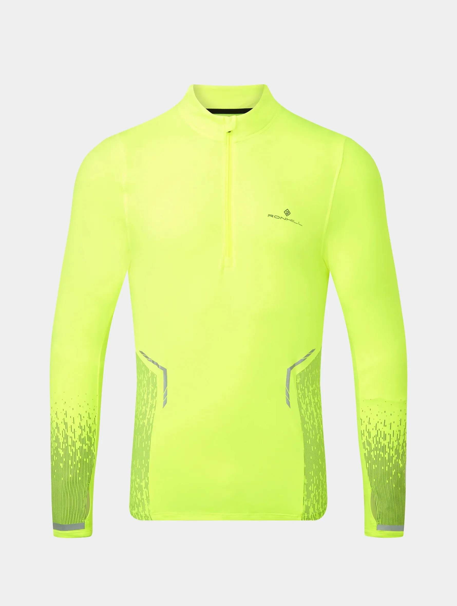 Ronhill - Men's Tech Reflect  1/2 Zip Long Sleeve