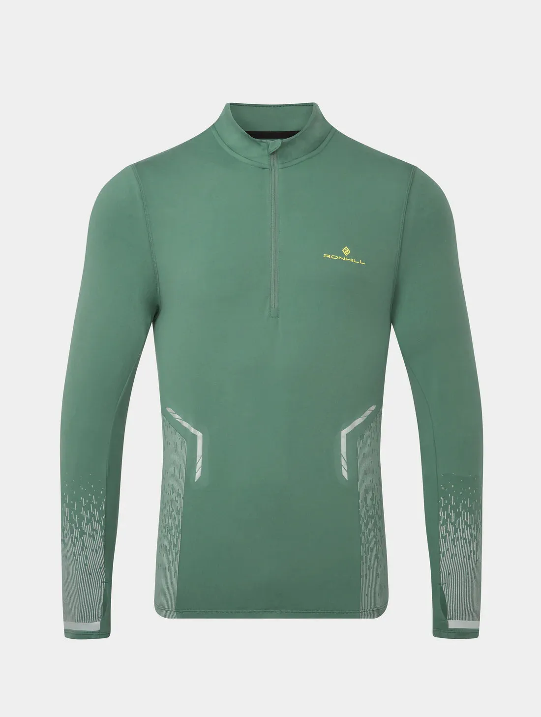 Ronhill - Men's Tech Reflect  1/2 Zip Long Sleeve