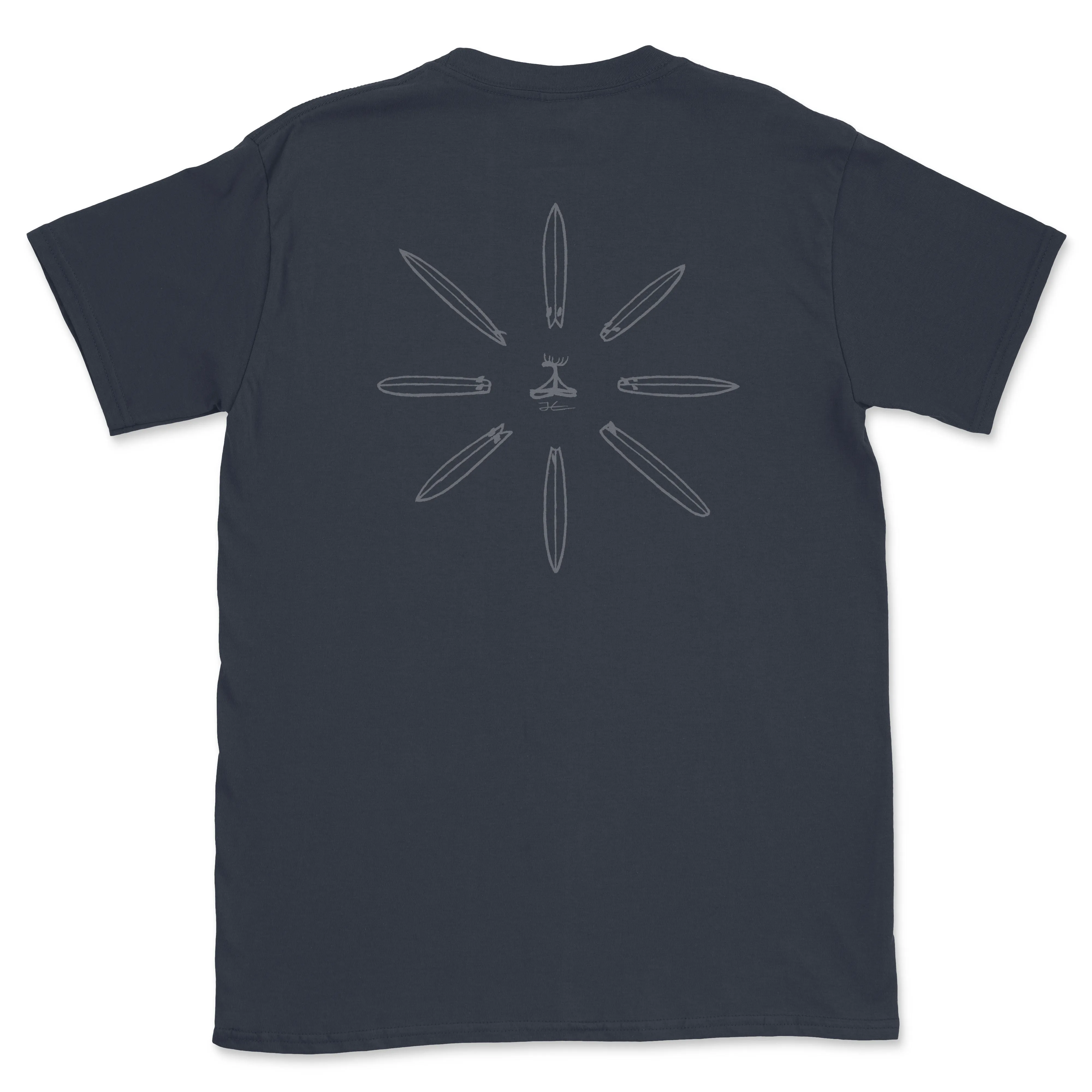 SALE - Quiver Organic Unisex T-Shirt - Pacific / S / Unisex