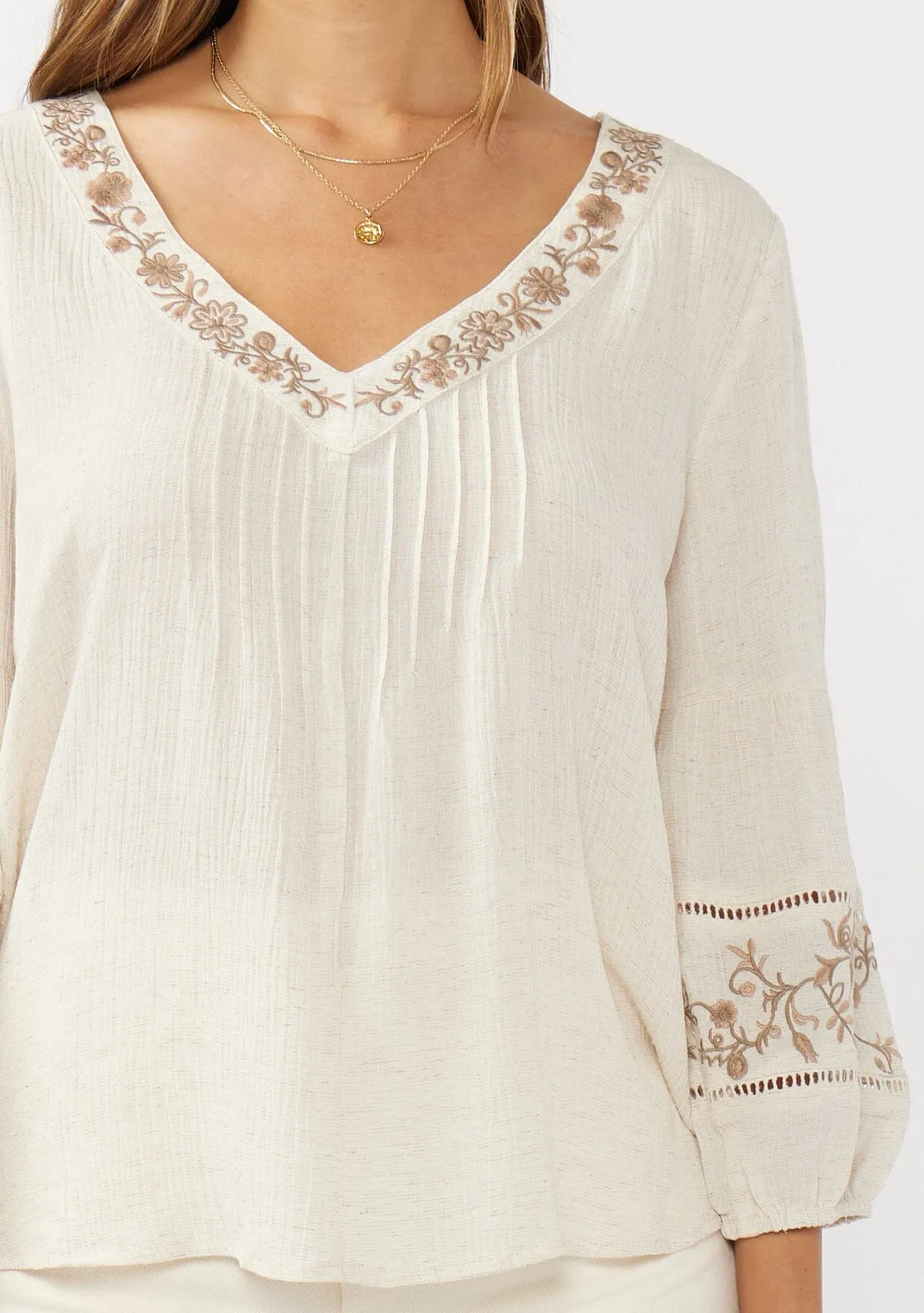 Sammie Embroidered Blouse