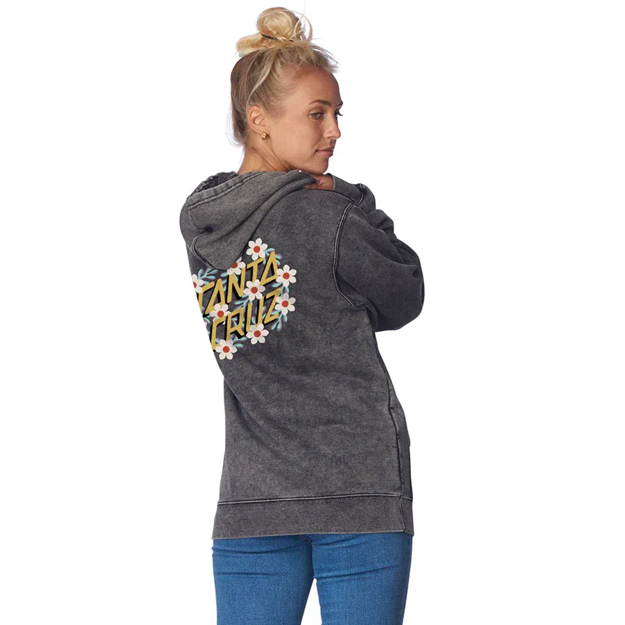 Santa Cruz Womens Free Spirit Floral Pullover Hoodie
