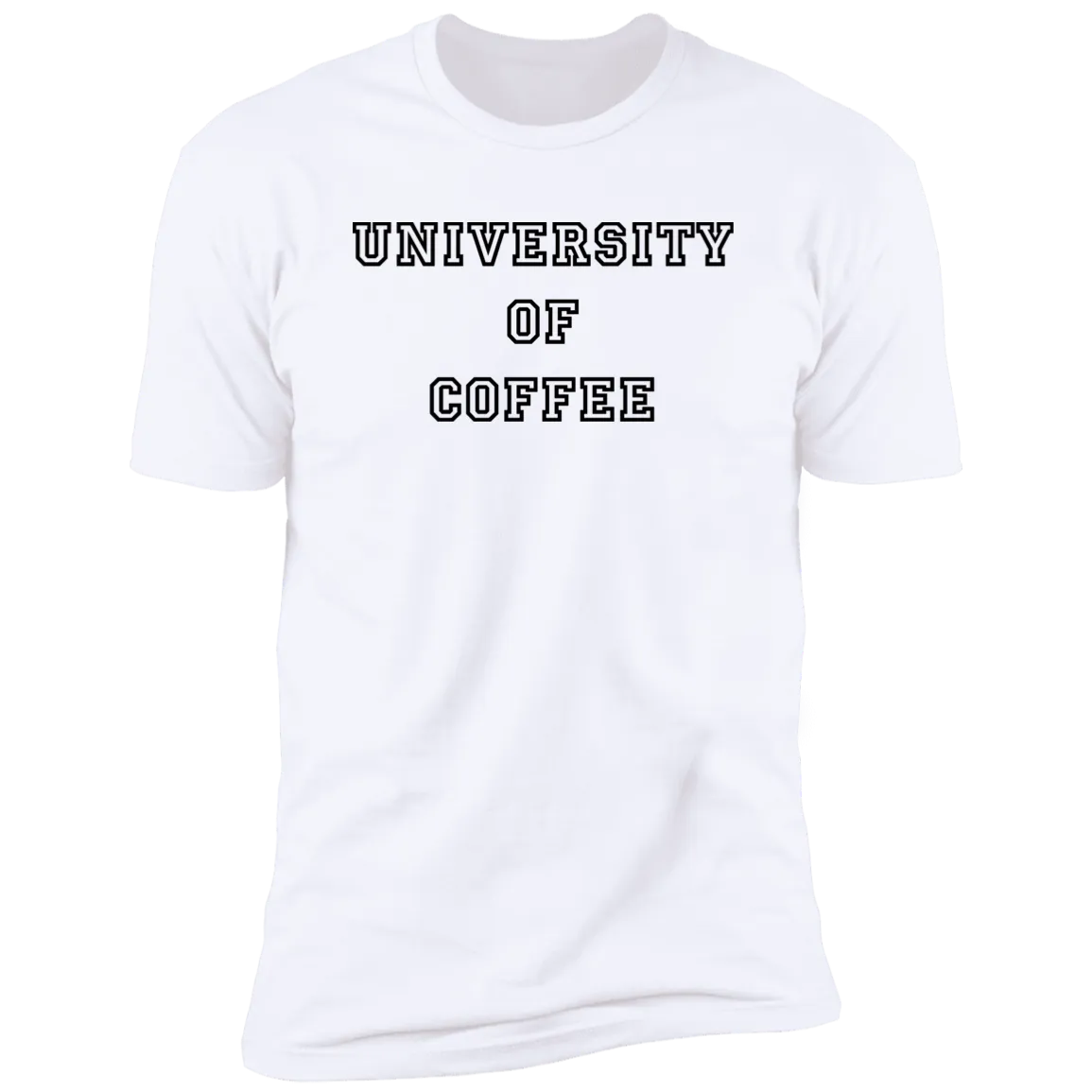 sbcc University of Coffee Premium Short Sleeve T-Shirt