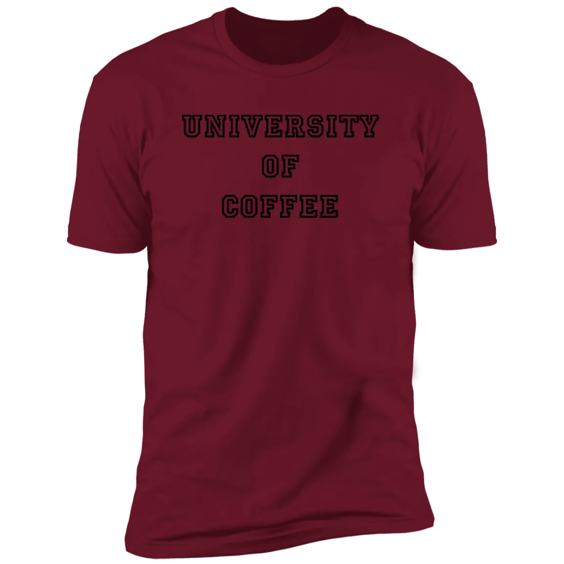sbcc University of Coffee Premium Short Sleeve T-Shirt