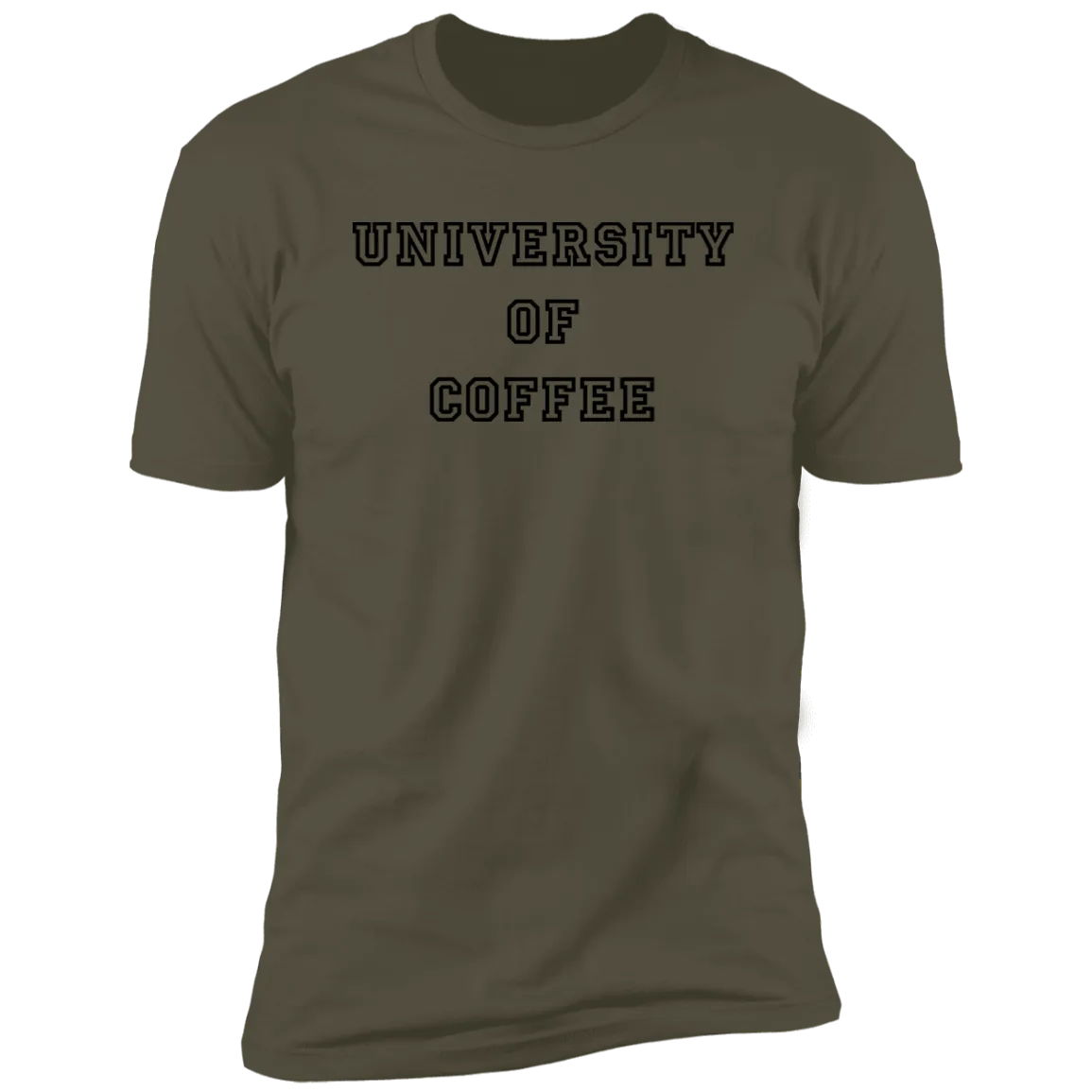 sbcc University of Coffee Premium Short Sleeve T-Shirt