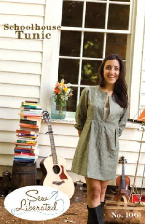 Schoolhouse Tunic Sewing Pattern by Sew Liberated