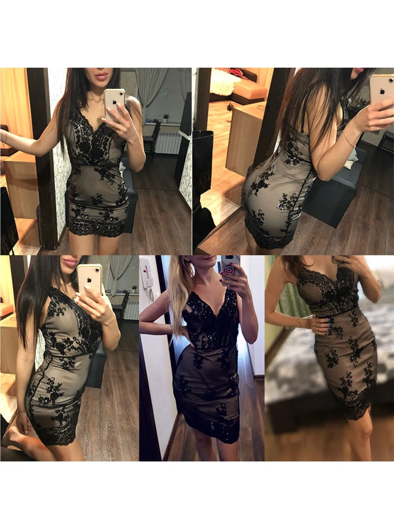 ]Sequin vintage Dress