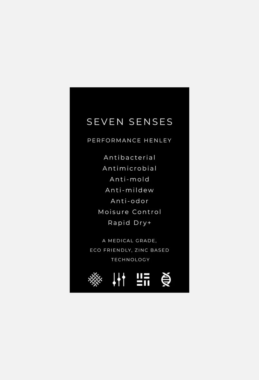 Seven Senses Henley Raven SS (Final Sale)