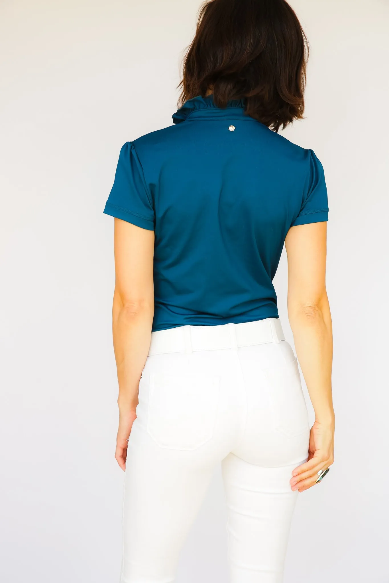 Short Sleeve Isabelle Shirt - Moroccan Blue