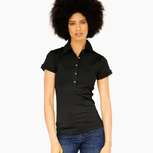 Short Sleeve Katherine Shirt - Black