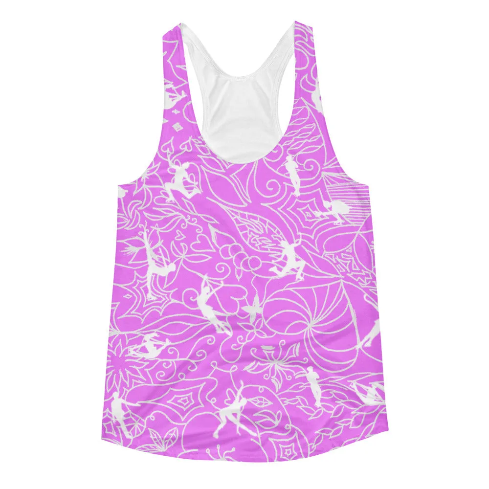 Skater Silhouette Racerback Tank (Adult)