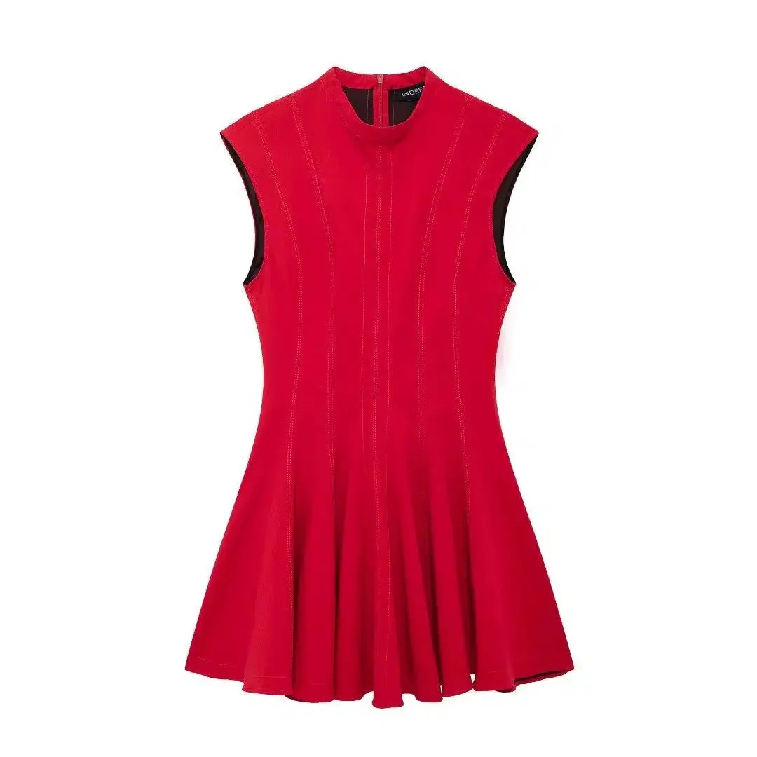 Sleeveless A-Line Sundress