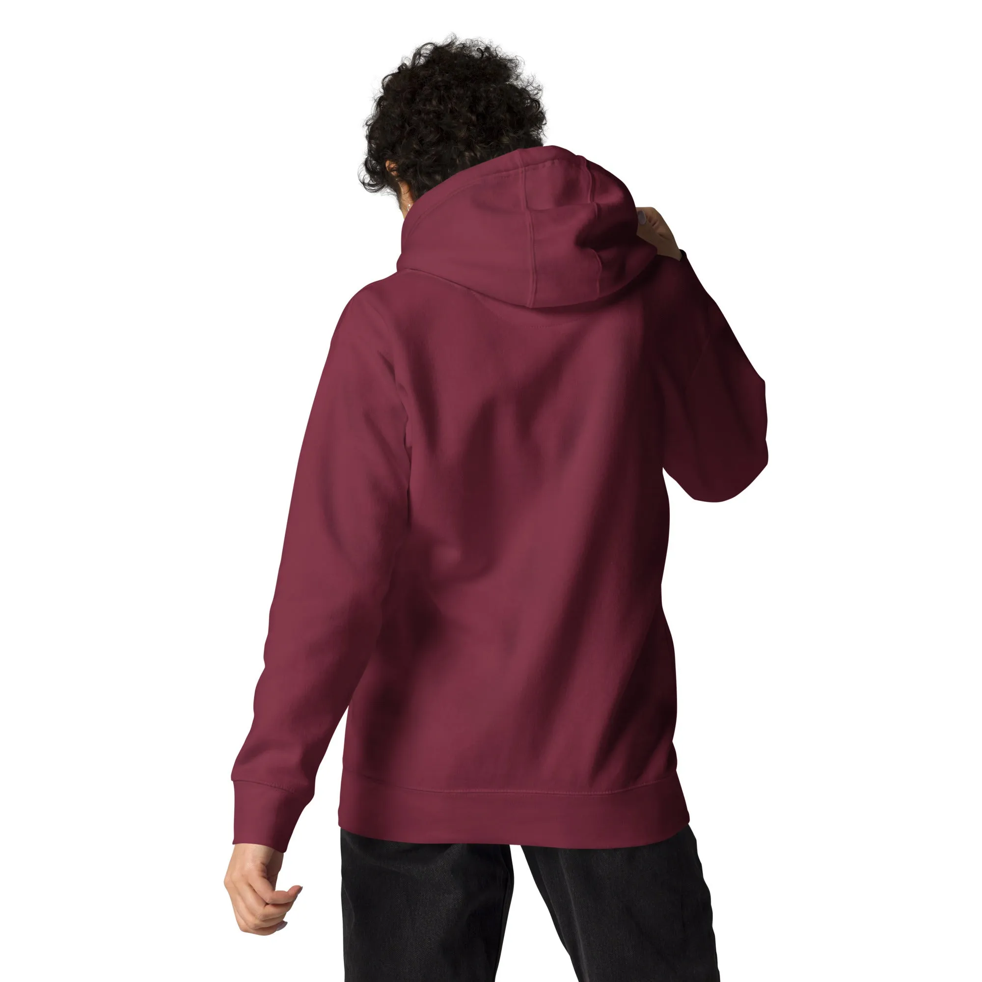SO ELEPHANT "SIMPLE & BEAUTIFUL" EMBROIDERED WOMEN'S HOODIE