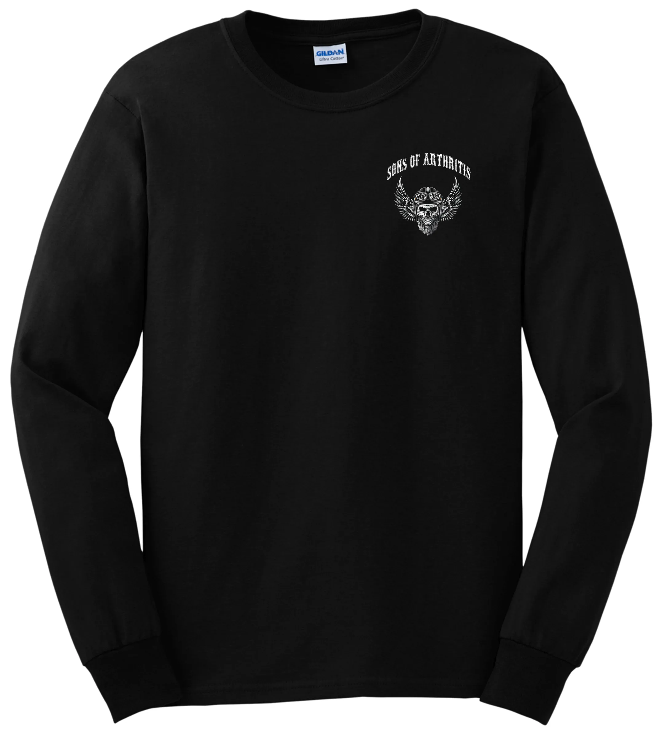 Sons of Arthritis Seasoned Biker Long Sleeve T-Shirt
