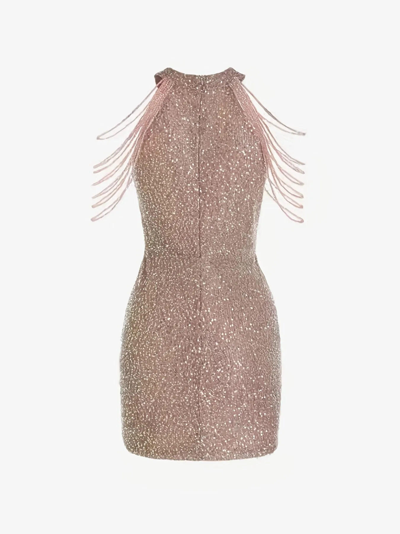Sparkling Off-Shoulder Bodycon Dress for Women - Club and Party Outfit