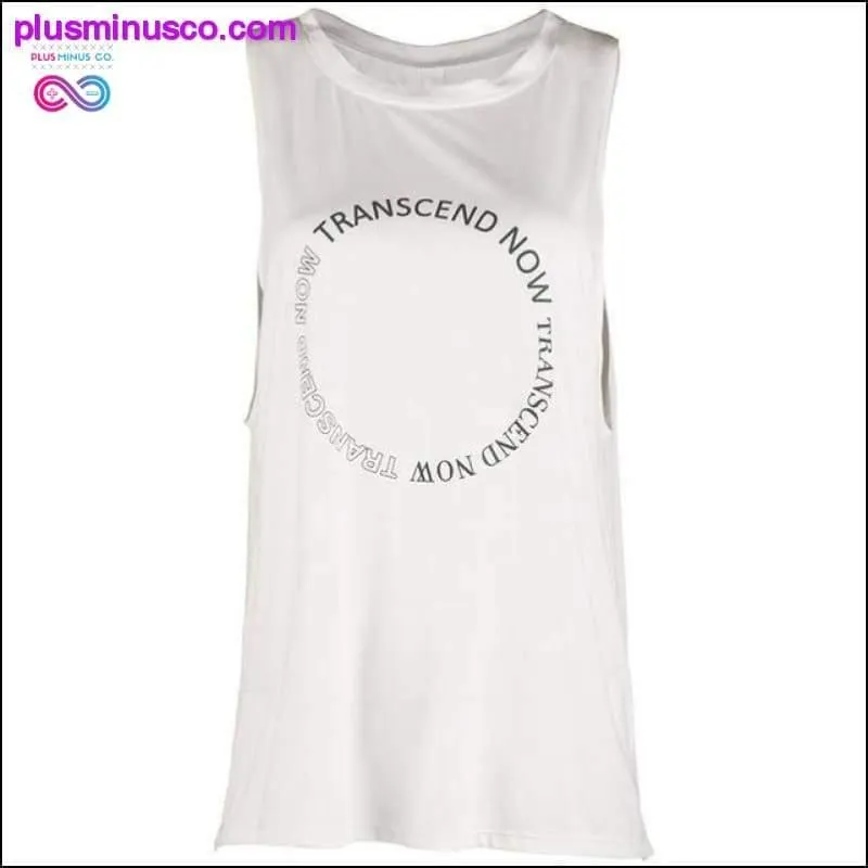 Sports vest Women Loose quick-dry Sleeveless Fitness T-shirt