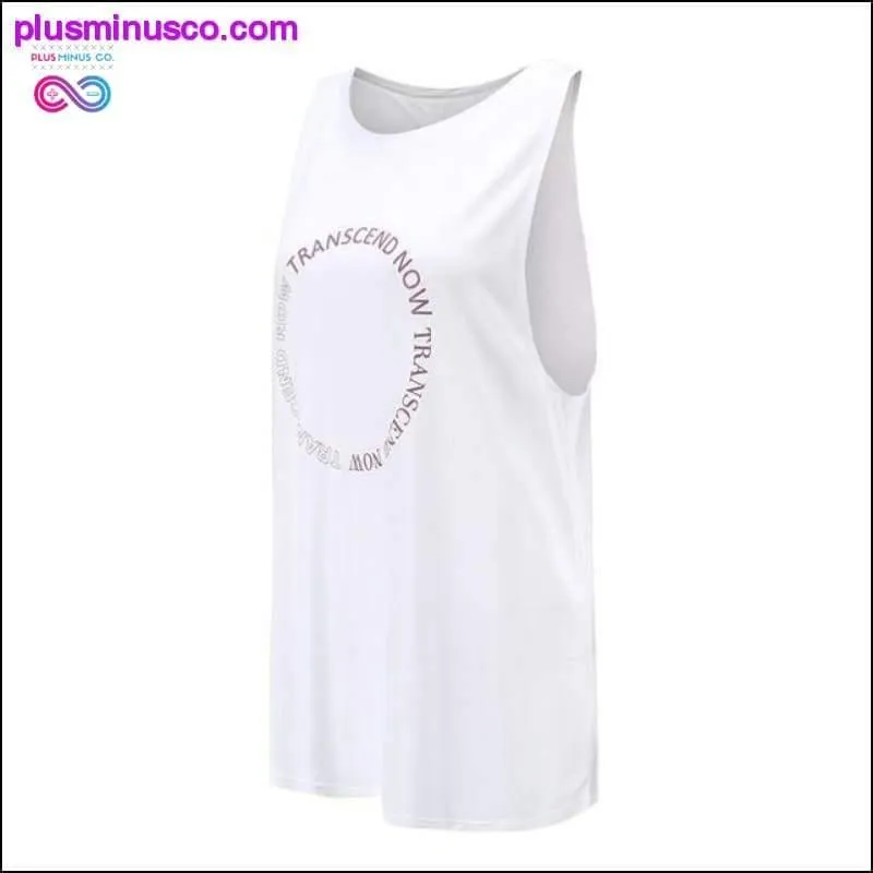 Sports vest Women Loose quick-dry Sleeveless Fitness T-shirt