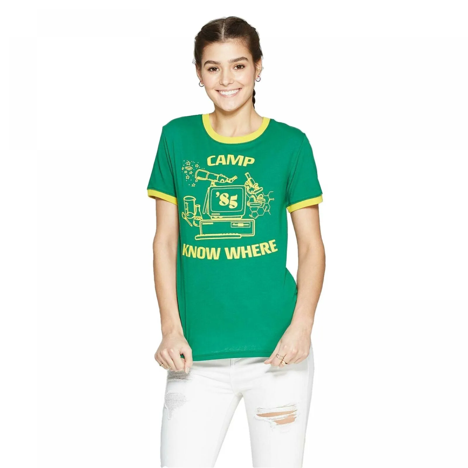 Stranger Things Women's Camp Know Where Short Sleeve T-Shirt