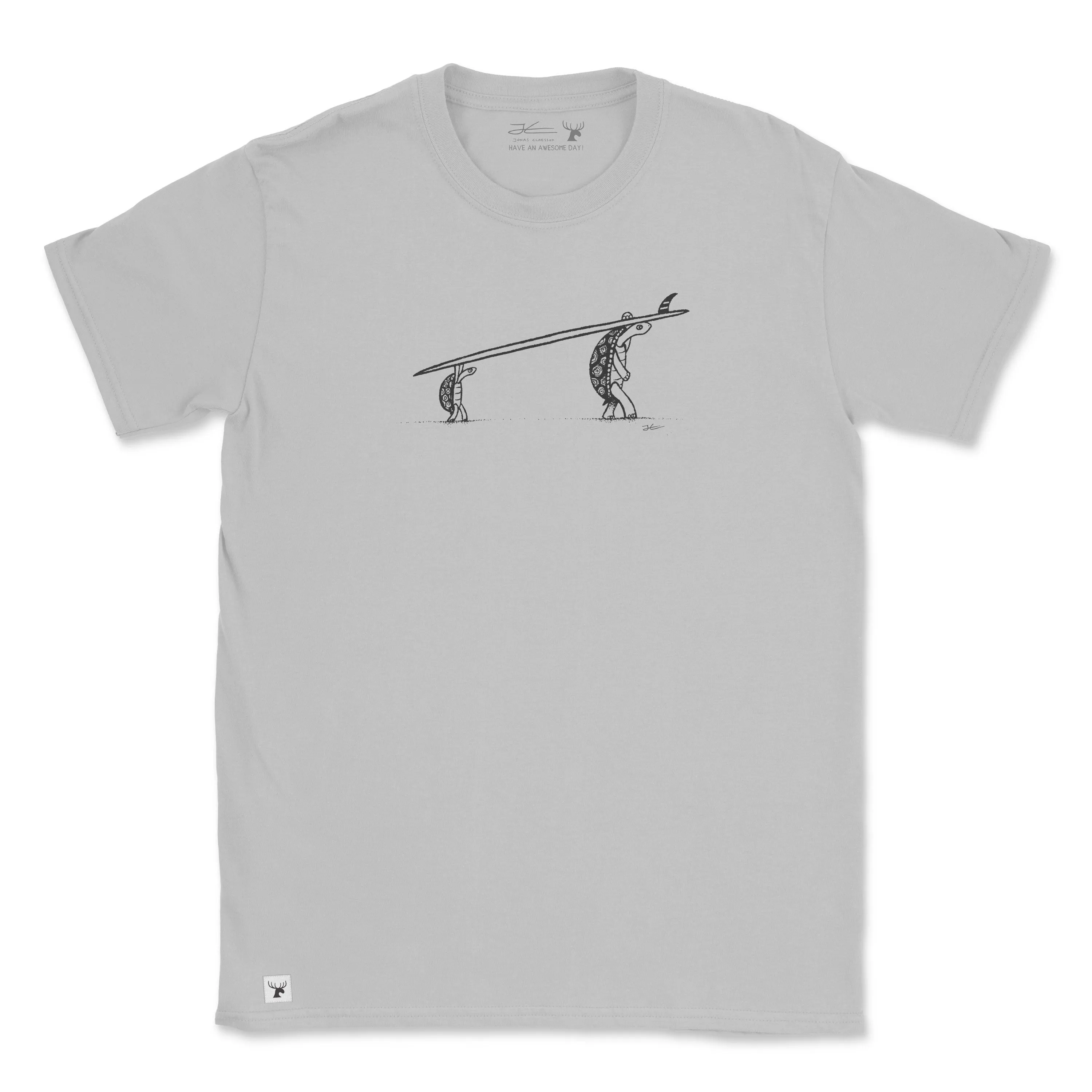 Surf Tripping Turtles Organic Unisex T-Shirt