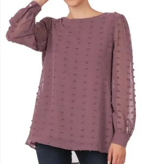Swiss Dot Blouse