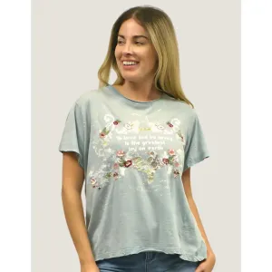TAMAR TEE IN VINTAGE BLUE
