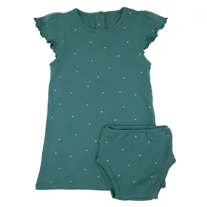 Teal Stars Breezy Dress