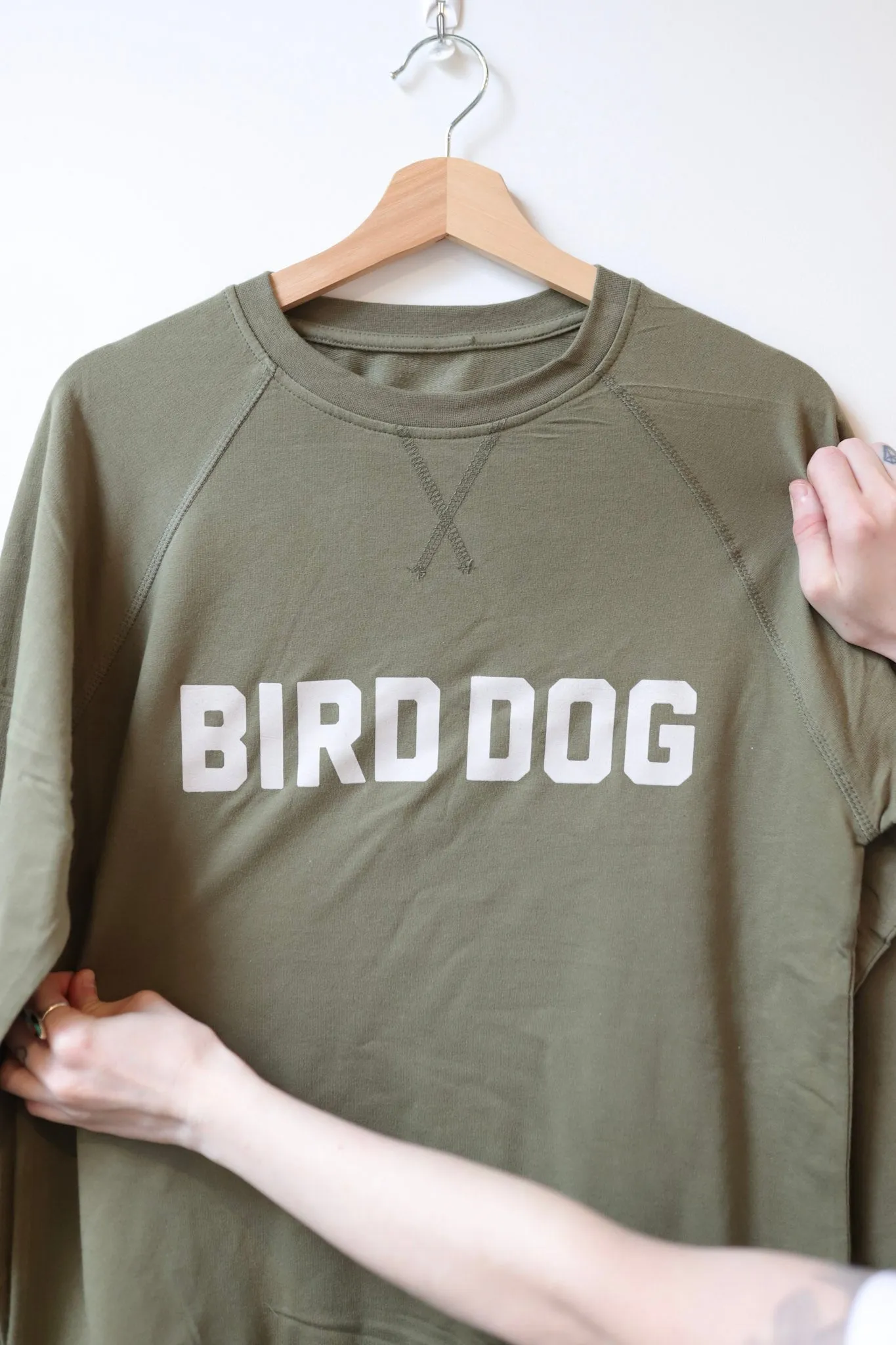 Terry Raglan Sweater | Bird Dog Honor | Ballad of the Bird Dog