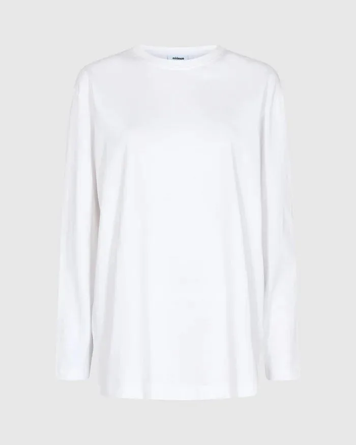The Arkisa Long Sleeved T-Shirt - White
