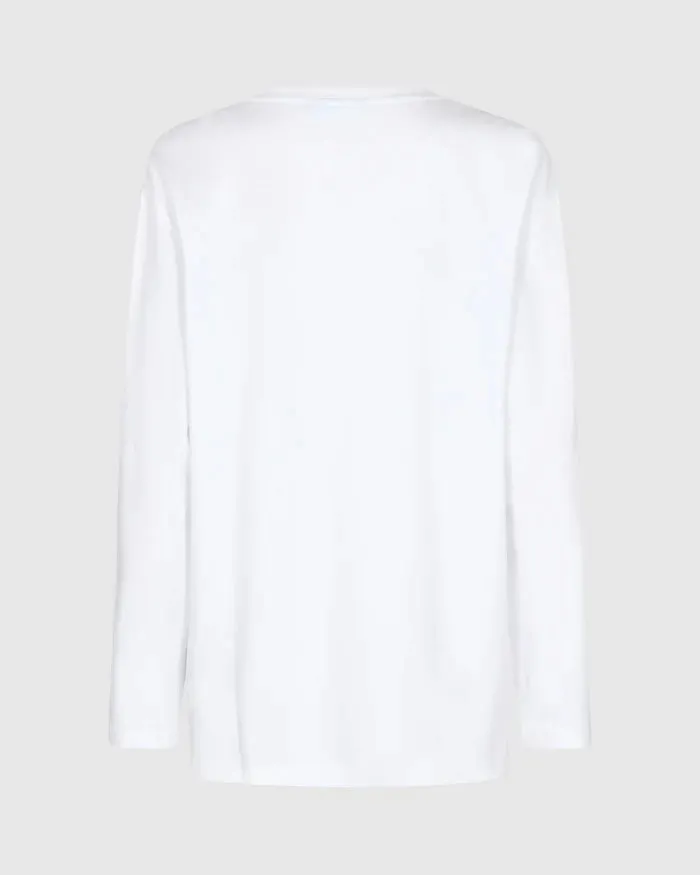 The Arkisa Long Sleeved T-Shirt - White